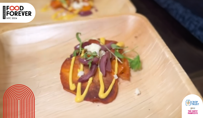 Peruvian-Inspired Fried Yams with Huancaína Sauce