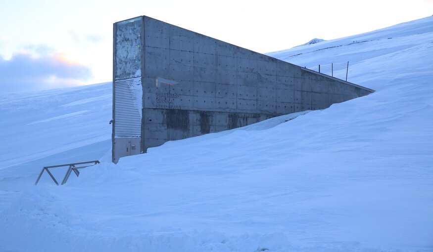 Svalbard Global Seed Vault Deposit - February 2024