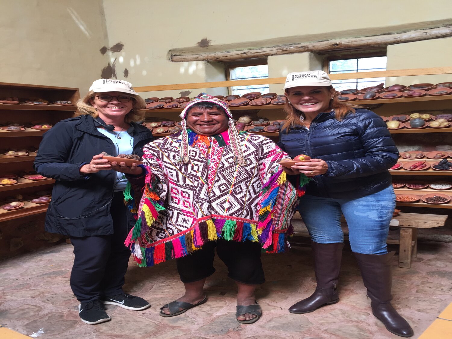 Potato diversity at the Potato Park in Cusco, Peru. 