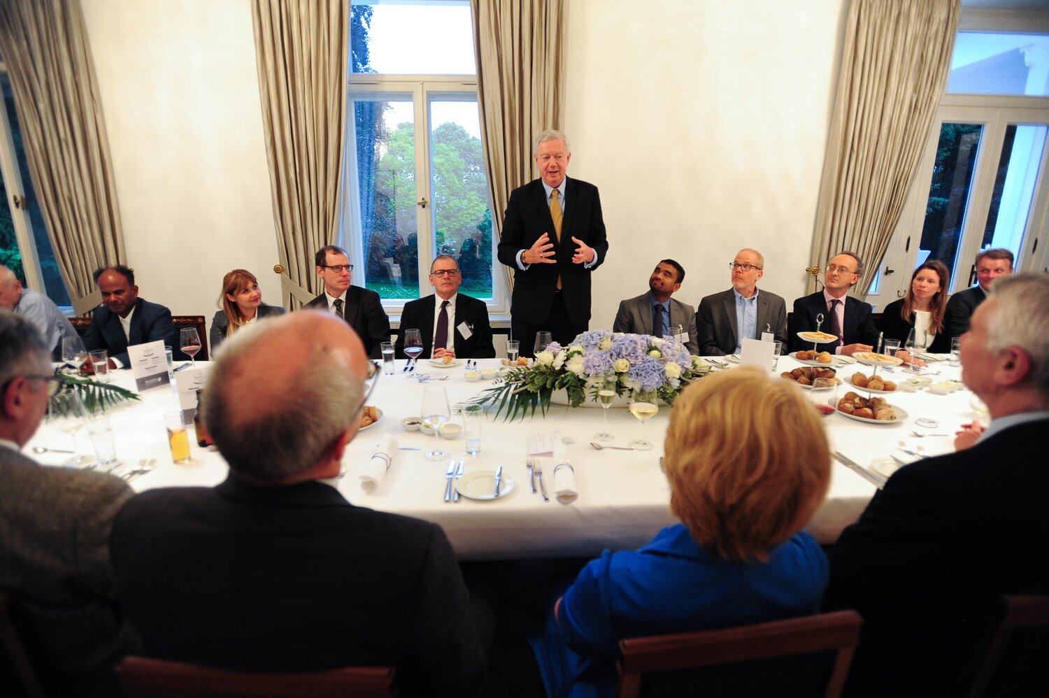 The Crop Trust Donors' Council dinner at Villa Hammerschmidt, Bonn.