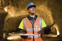 Cary Fowler in the Svalbard Global Seed Vault. 