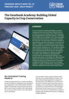 Genebank Impacts Brief No. 29