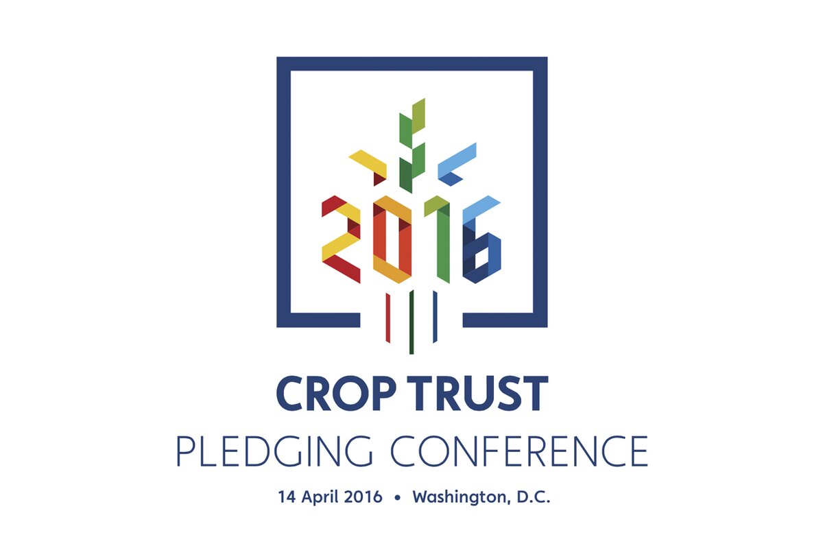 The Crop Trust launches new look for the 2016 Pledging Conference