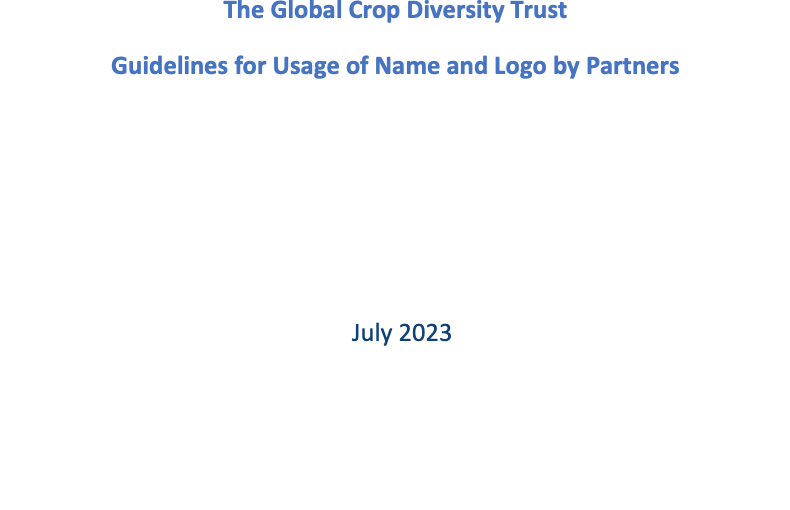 Guidelines for Usage of Name and Logo by Partners