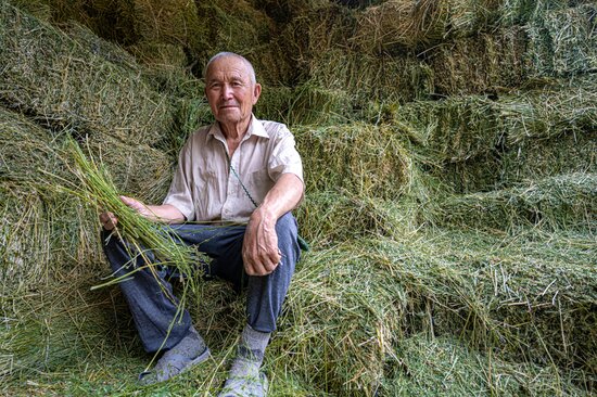 Farmer Aidarhan Nurbekov 