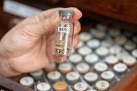 Seeds in vial.