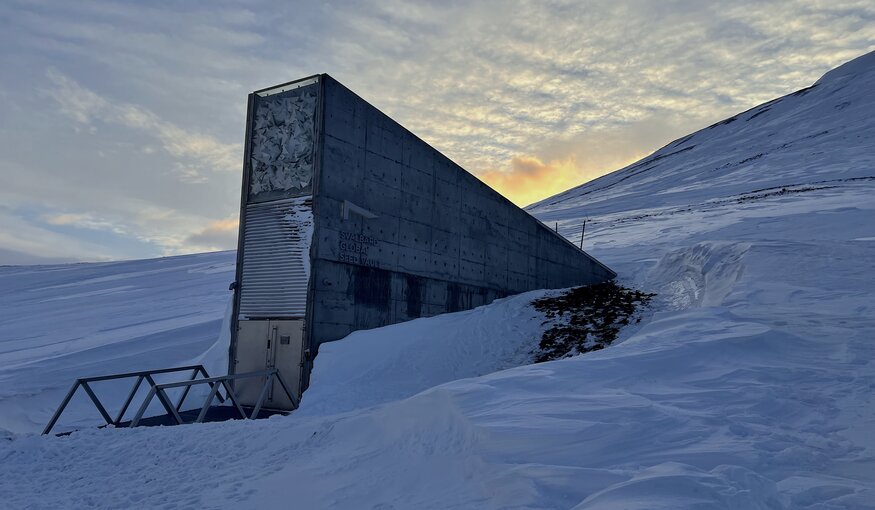 Svalbard Global Seed Vault.