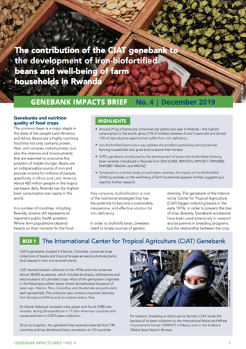 Genebank Impacts Brief No. 4