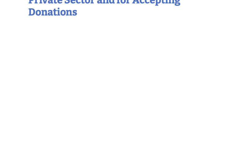 Crop Trust Policy for Engaging with the Private Sector and for Accepting Donations