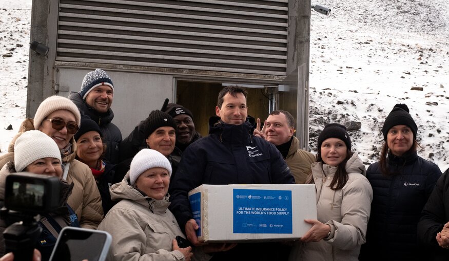 International Cooperation Secures More Seeds for the Future of Food at Svalbard
