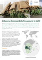 Enhancing Genebank Data Management in SADC