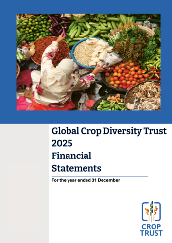 Global Crop Diversity Trust 2025 Financial Statements
