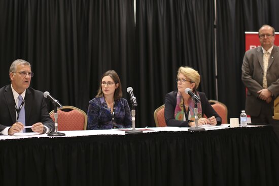 Marie Haga participates in ‘Seed Security for Food Security’, a DuPont Pioneer side-event at the World Food Prize. “It’s very hard to see how to deal with disease, climate change and increased production without crop diversity,” says Marie.