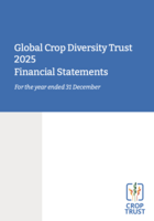 Global Crop Diversity Trust 2025 Financial Statements