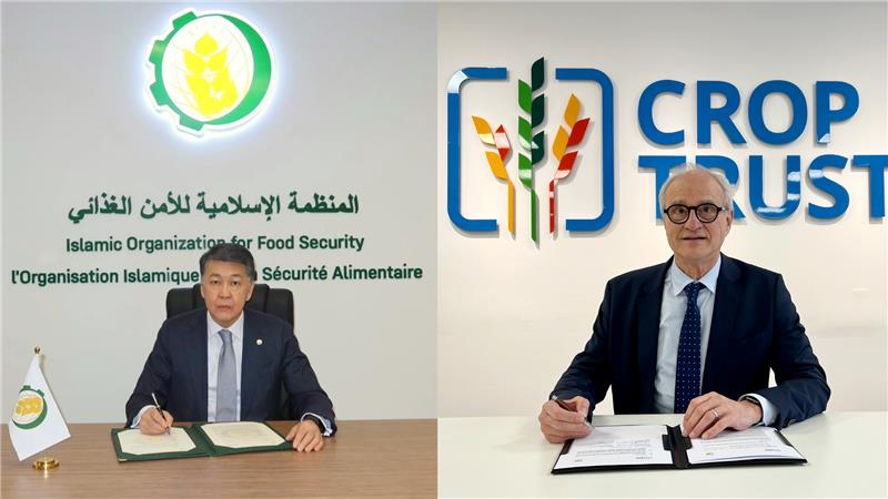 IOFS and Crop Trust Sign Memorandum of Understanding to Strengthen Food Security Cooperation