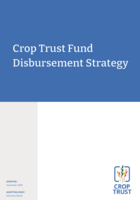 Crop Trust Fund Disbursement Strategy