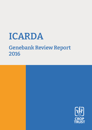 Genebank Review: ICARDA (2016)
