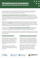 Plant Genetic Resources for Food and Agriculture: Implementing the Global Biodiversity Framework