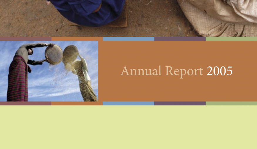 2005 annual report cover