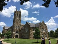 Rhodes College Barret Library building.