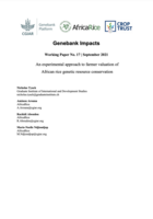 Genebank Impacts - Working Paper No. 17
