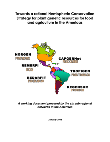 Hemispheric Conservation Strategy: the Americas