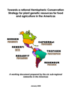 Hemispheric Conservation Strategy: the Americas