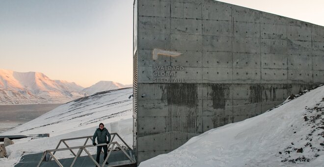 Svalvard seedvault photo