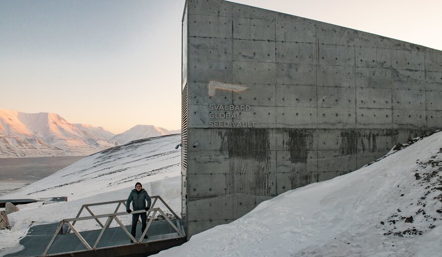 Svalvard seedvault photo