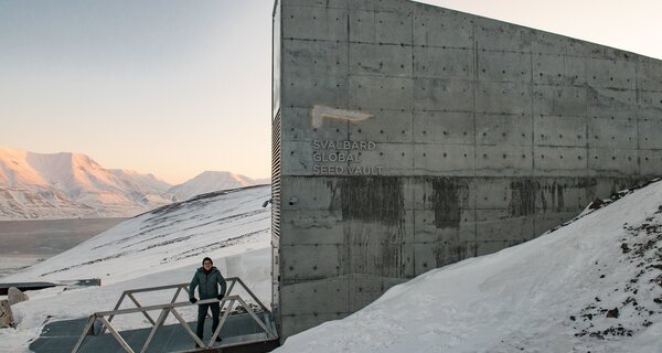 Svalvard seedvault photo