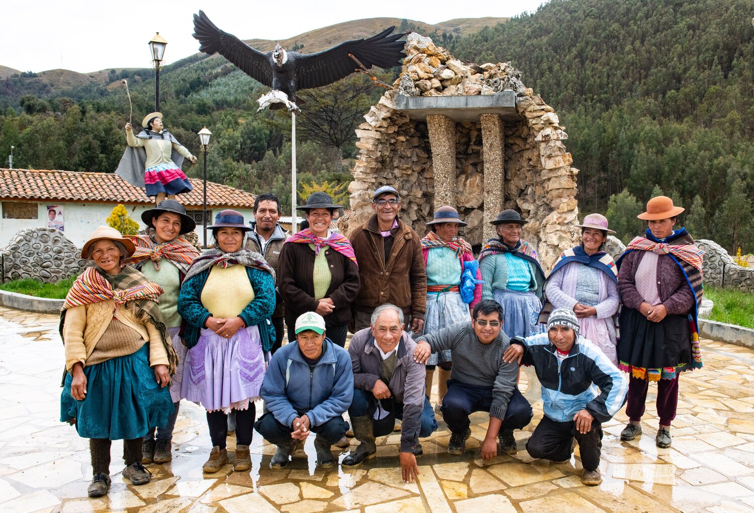 Members of the Colpar community in the highlands of central Peru. Photo: Crop Trust/Michael Major.