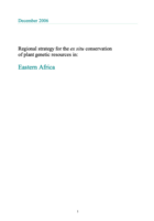 Hemispheric Conservation Strategy: Eastern Africa