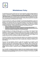 Crop Trust Whistleblower Policy
