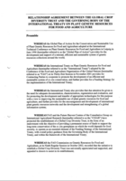 Relationship Agreement: Governing Body of the Plant Treaty