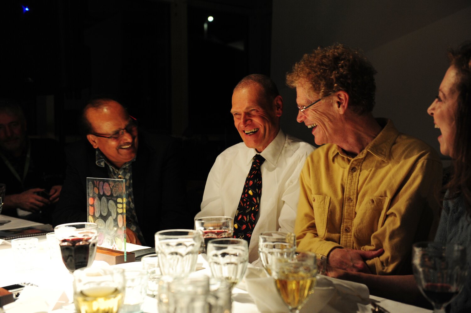 Award recipients enjoy good food and conversation at the Legacy Awards dinner, held at Mary Ann's Polarrigg. 