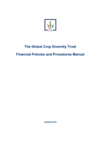 Crop Trust Financial Policies and Procedures Manual
