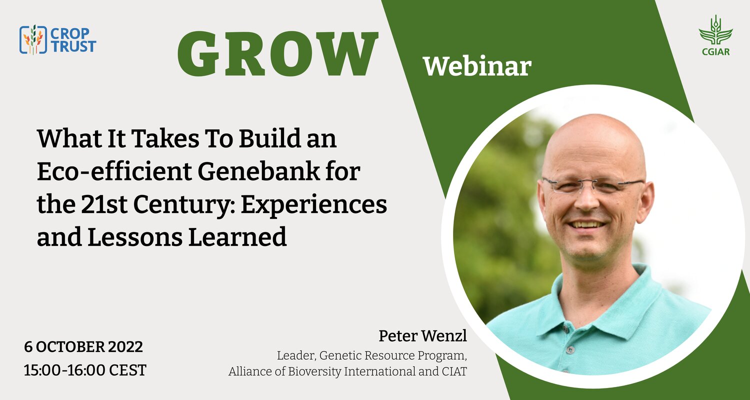 Banner for Peter Wenzl's GROW Webinar