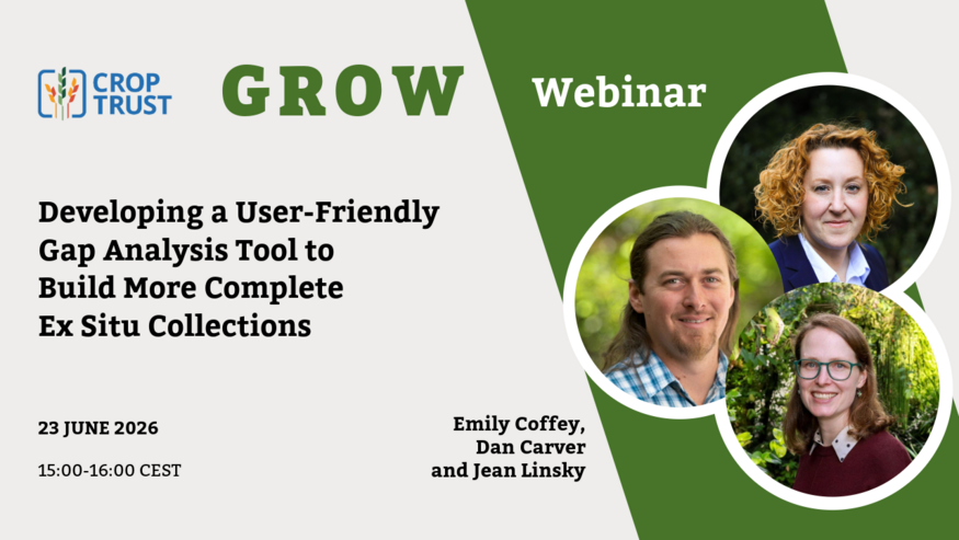GROW Webinar: Developing a User-Friendly Gap Analysis Tool to Build More Complete Ex Situ Collections