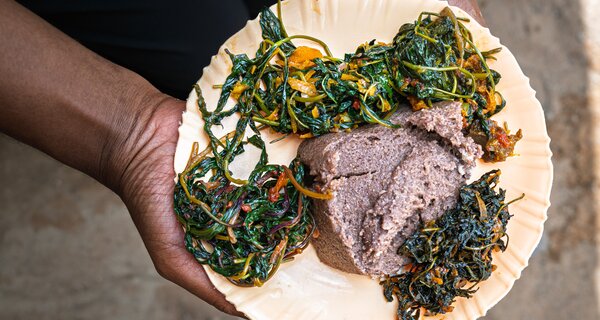 Sweetpotato Leaves à la Singida
