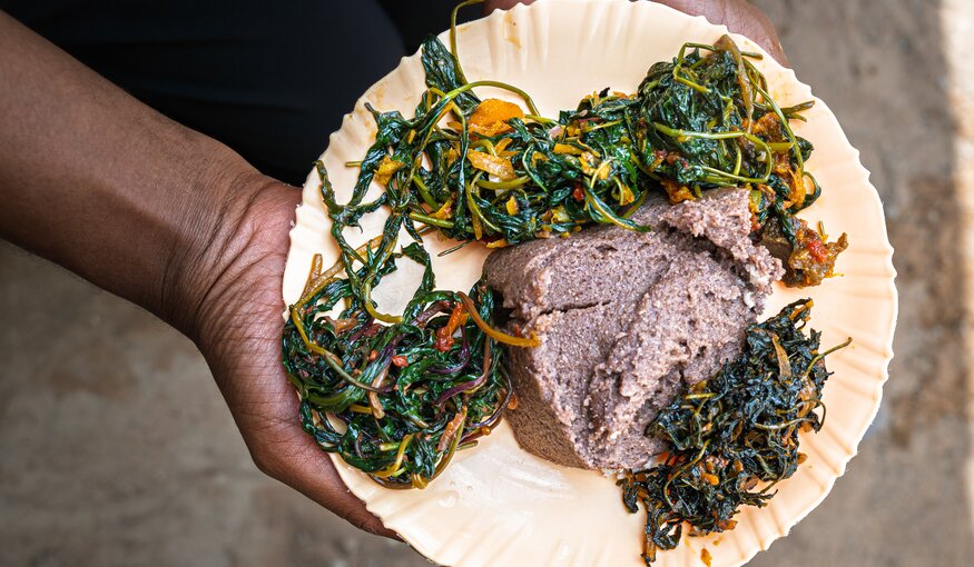 Sweetpotato Leaves à la Singida