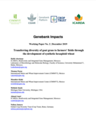 Genebank Impacts - Working Paper No. 2