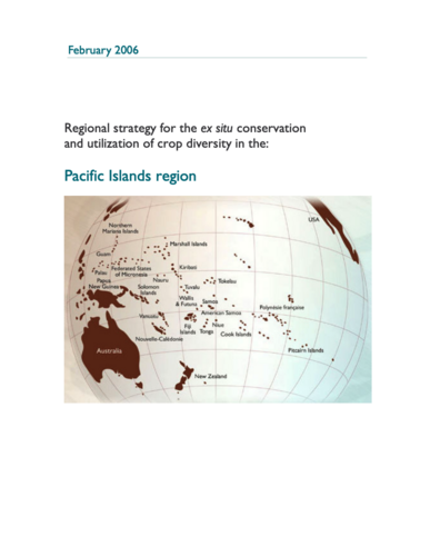 Hemispheric Conservation Strategy: the Pacific