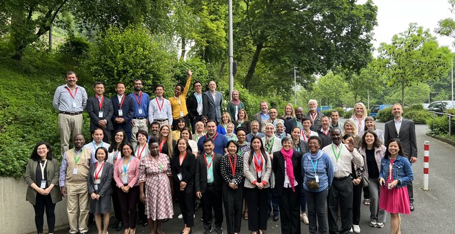 Group photo, BOLD Workshop May 2023. (Photo: LM Salazar / Crop Trust)