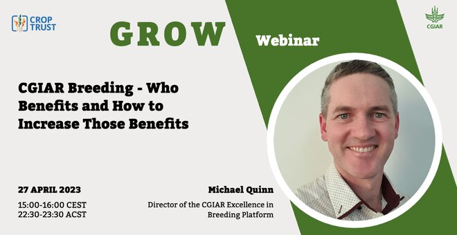 GROW Webinar: CGIAR Breeding - Who Benefits and How to Increase Those Benefits