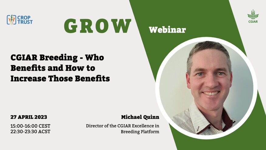 GROW Webinar: CGIAR Breeding - Who Benefits and How to Increase Those Benefits
