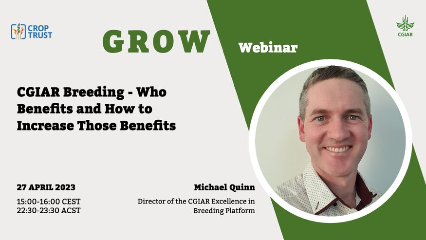 GROW Webinar: CGIAR Breeding - Who Benefits and How to Increase Those Benefits