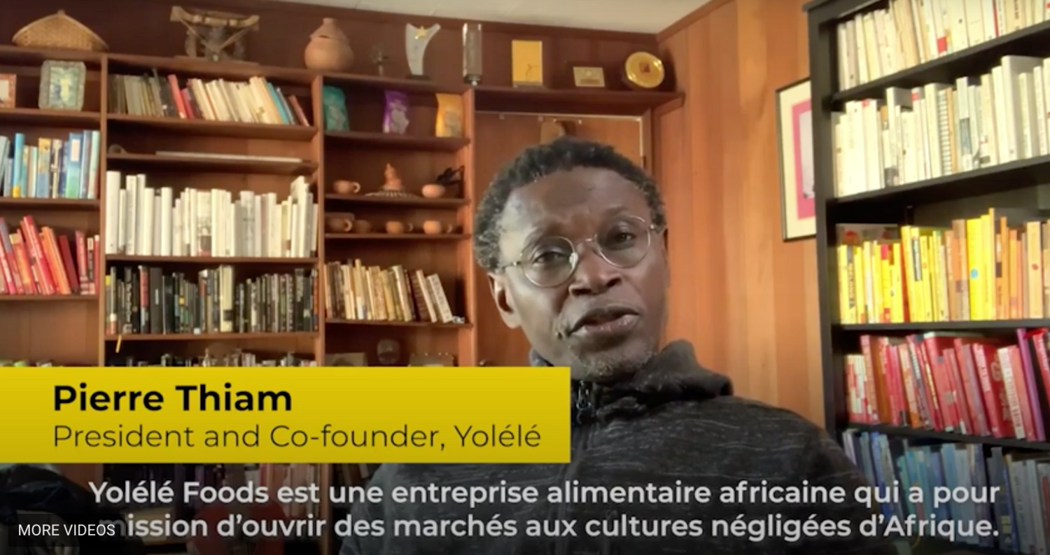 Pierre Thiam, Yolélé. From the session “Biodiversity for Resilience: Harnessing crops’ potential for drylands restoration and climate change”.