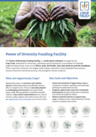 Power of Diversity Funding Facility