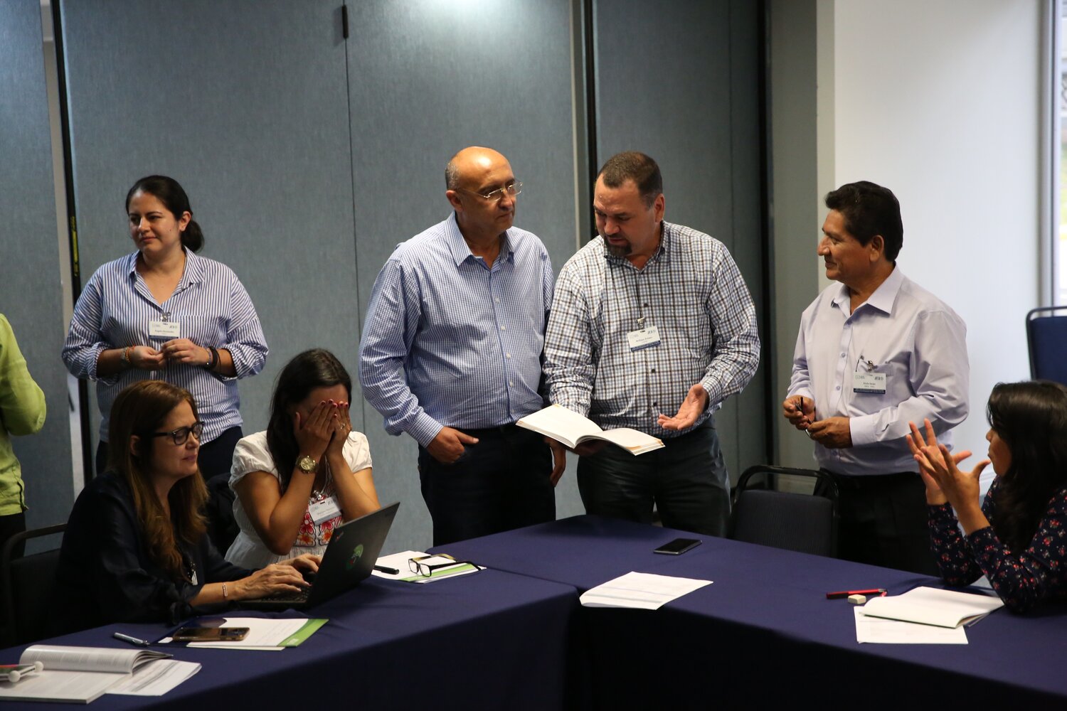 Separated into teams, GOAL workshop participants work together in developing standard operations procedures (SOPs), which are an important way to ensure consistent quality, support training and reduce risk.