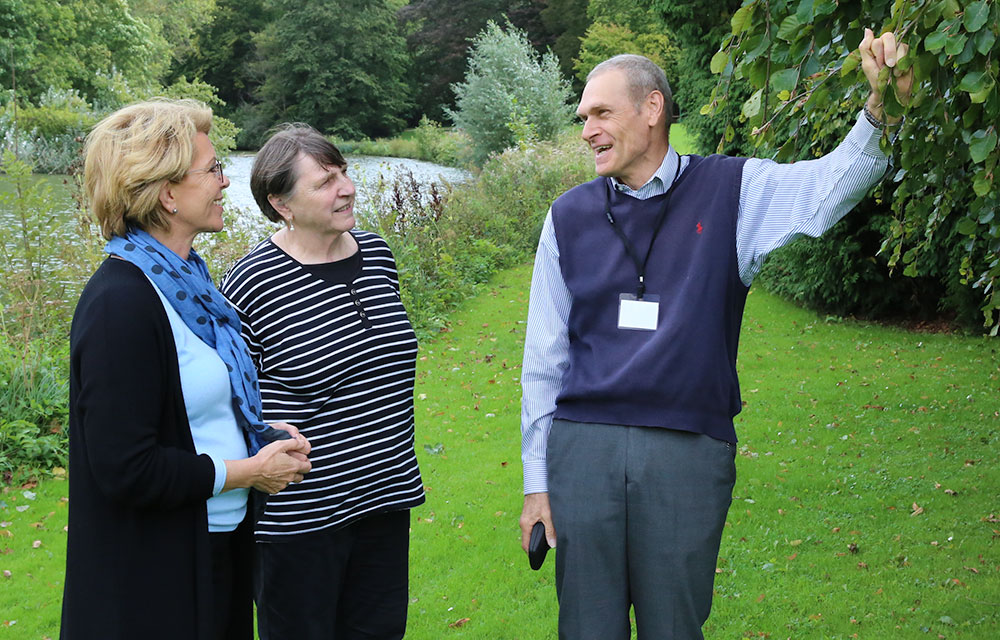 I had a wonderful opportunity to tour the Botanic Garden Meise with two legends in the plant genetic resources community, Daniel Debouck and Jean Hanson